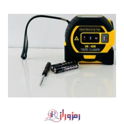 متر و تراز لیزری سه کاره measuring tape